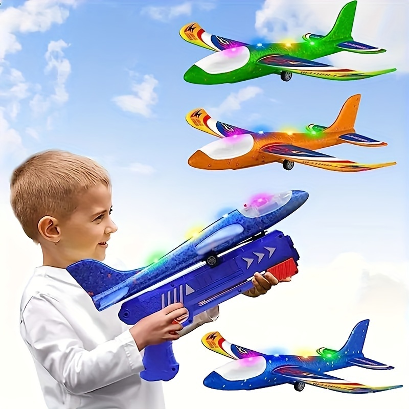 Jouet de piste d'avion en bois pour enfants, plate-forme d