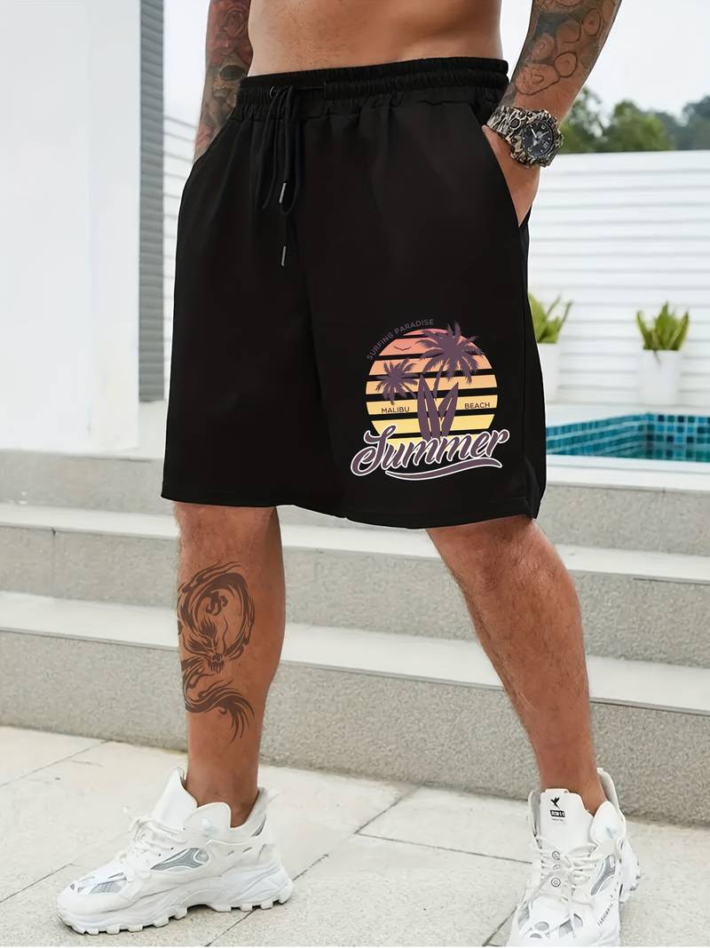 Boomlemon Mens Basketball Shorts BOOMLEMON Mens Mesh Graphic Print