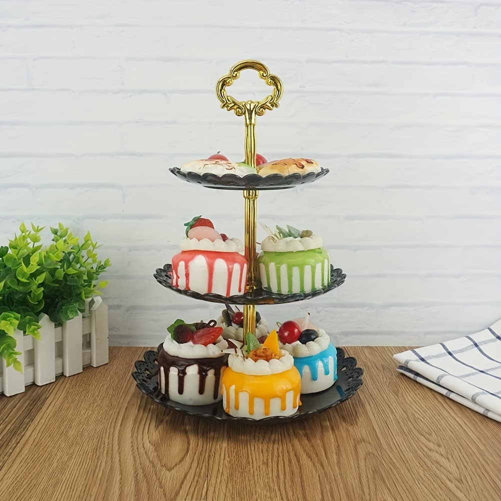 1pc 3 tier Porta Torte In Plastica Porta Dolci Porta Cupcake - Temu Italy