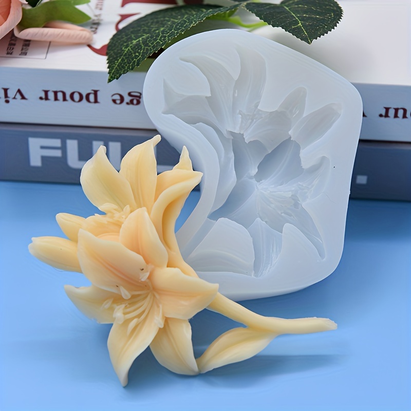 Plumeria Flower Epoxy Resin Silicone Mold DIY Blossom Flower