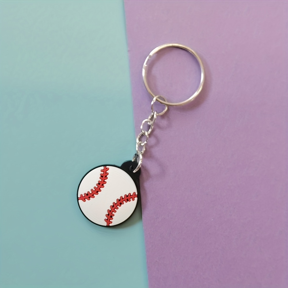Creative Sports Keychain PVC Soft Rubber Keychain Perfect Gift