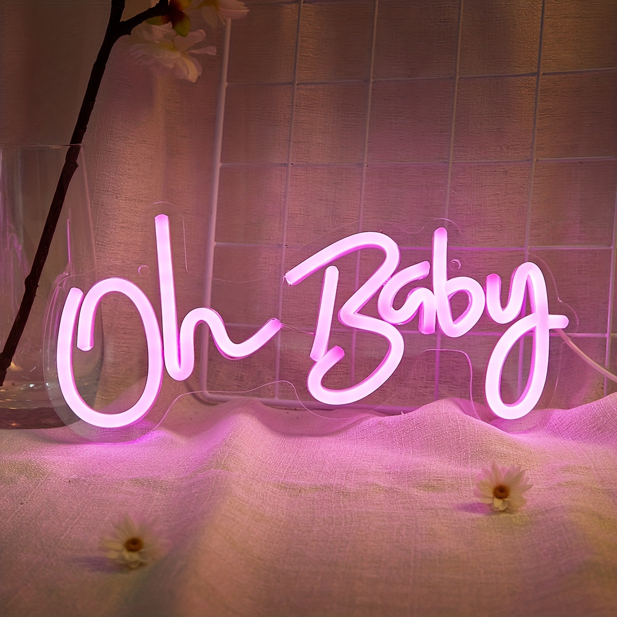 Oh Baby  Insegna Neon LED 