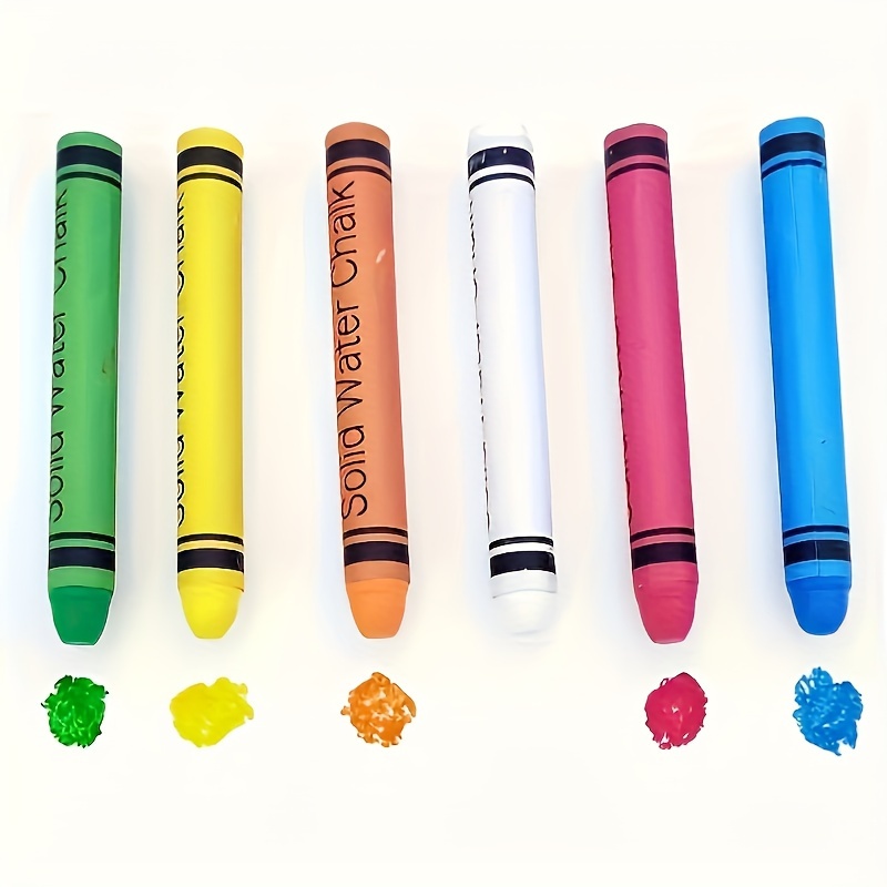 DUST-FREE Chalk Crayons Non-toxic, Water-based Chalk Pens, Chalk Markers,  Kids, Crayons, Wet-erase 