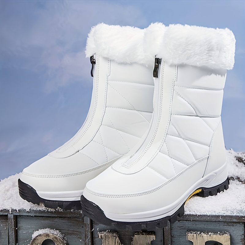 Botas de nieve de terciopelo para invierno, botas cortas para mujer, zapatos  impermeables cálidos y gruesos para mujer Wmkox8yii ghj2221