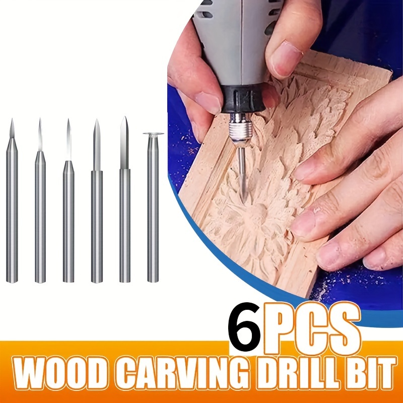 7pcs/set Electric Chisel Carving Tool Wood Carving Machine
