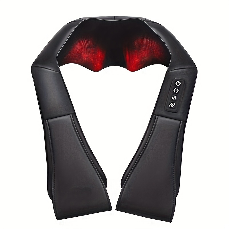 Shiatsu Neck and Back Massager with Soothing Heat Wireless Electric Deep  Tissue 5D Kneading Massage Pillow Shoulder Leg Body - AliExpress