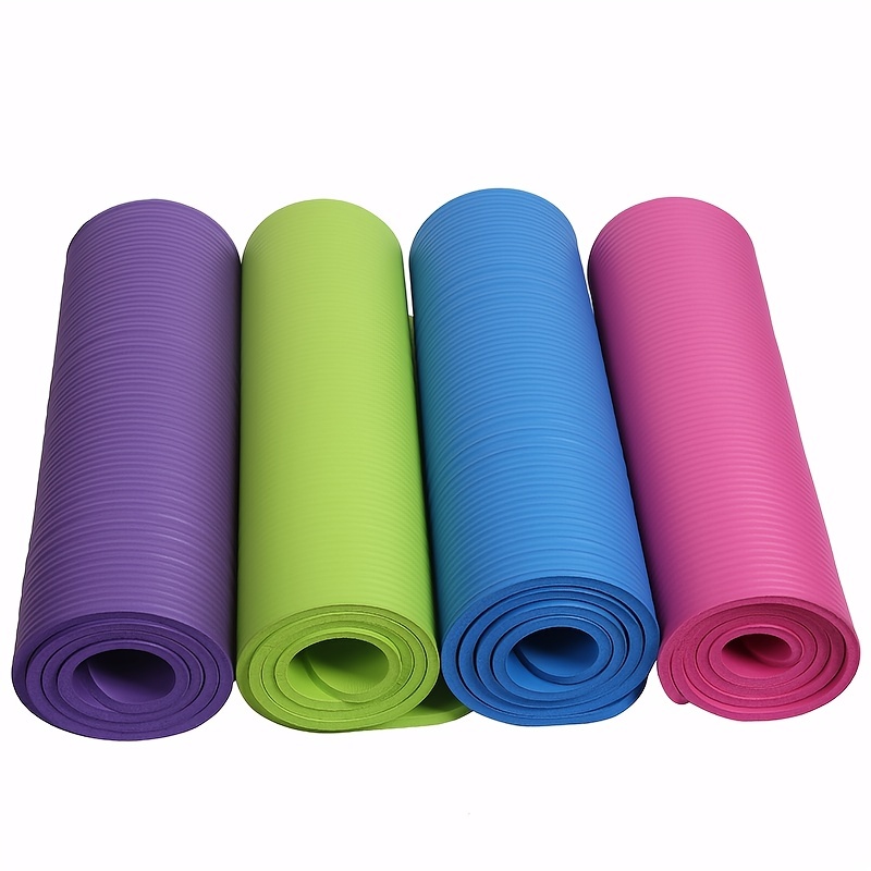 Solid Color Home Fitness Exercise Mat