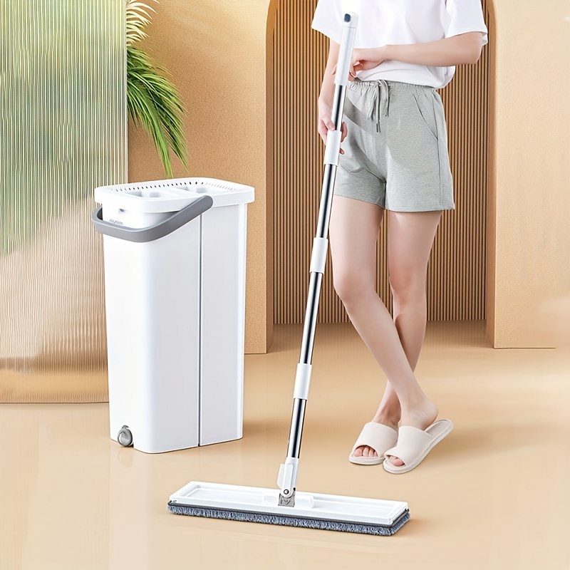 Spin Mop with Bucket, Mop and Bucket with Wringer Set, Floor Mop