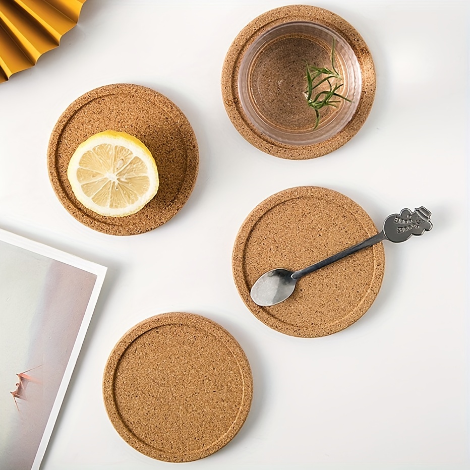 Better Houseware Natural Cork Coasters, Set of 4