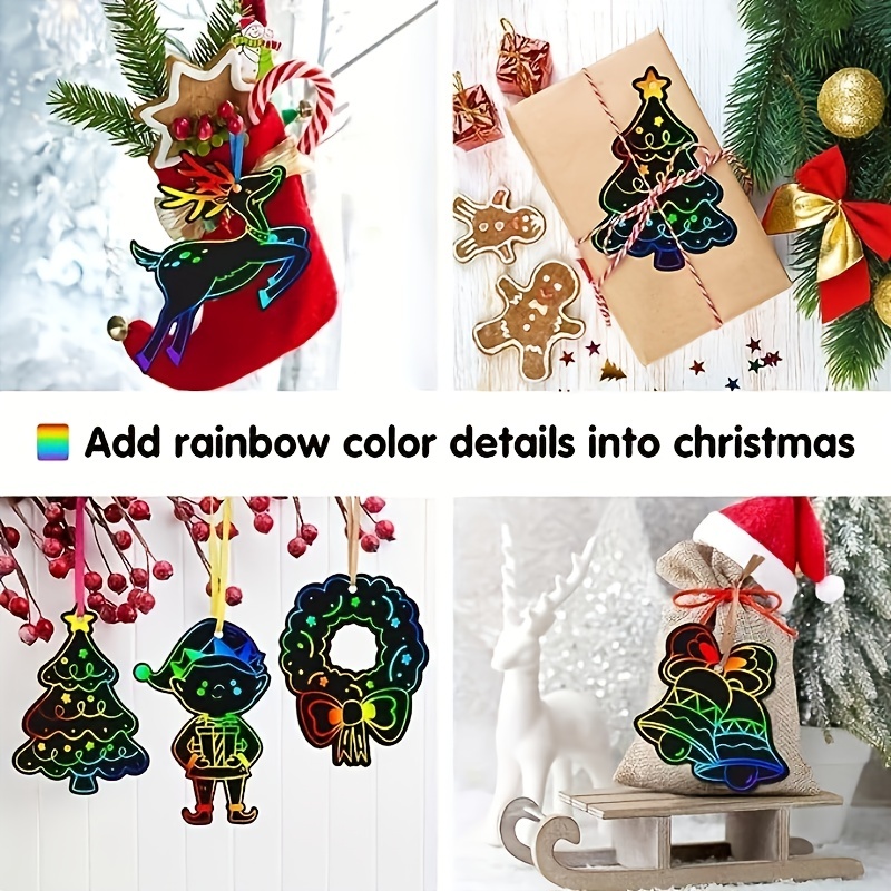 Buy Wholesale China Christmas Scratch Off Paper Card Scratching Crafts Art  Scratch Paper Hanging Decor Ornaments & Hanging Decor Ornaments at USD 0.35