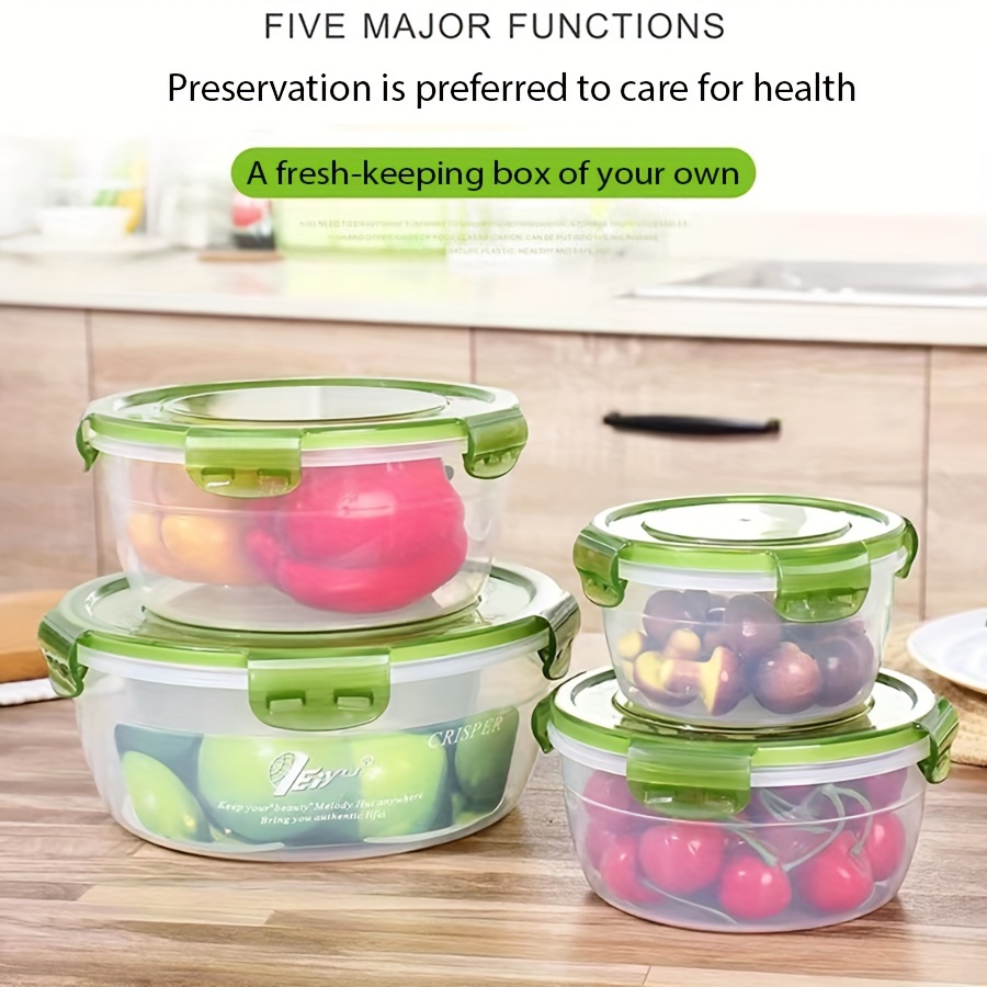 Caja de silicona para verduras y frutas, recipiente plegable para  almacenamiento de alimentos, microondas, cuenco de calefacción, Gadgets de  cocina