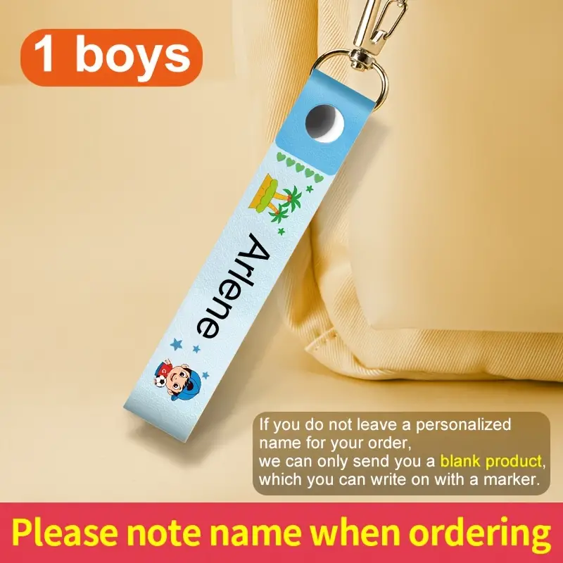 Personalized Name Badges Lanyards Perfect For Child Id Tags - Temu