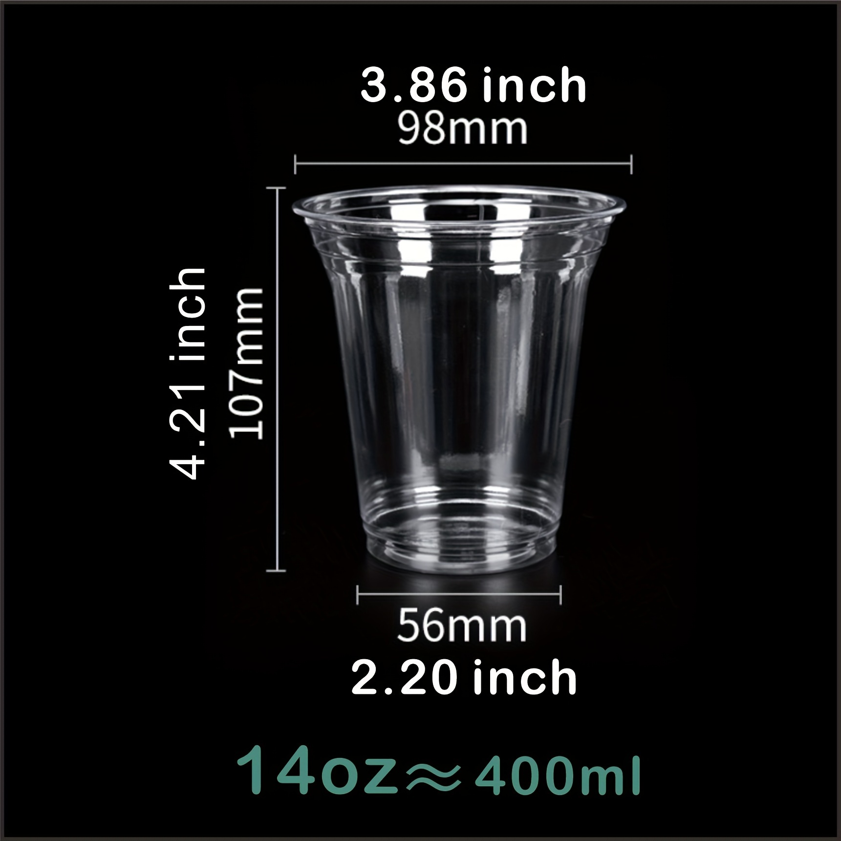 25 Sets 8oz Vasos de plástico desechables para bebidas - Temu