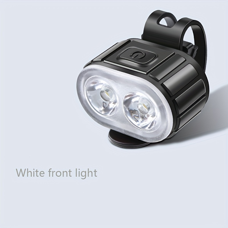 Conjunto De Luces LED Delanteras Y Traseras Para Bicicleta Con Carga USB,  accesorio Impermeable Para Bicicleta