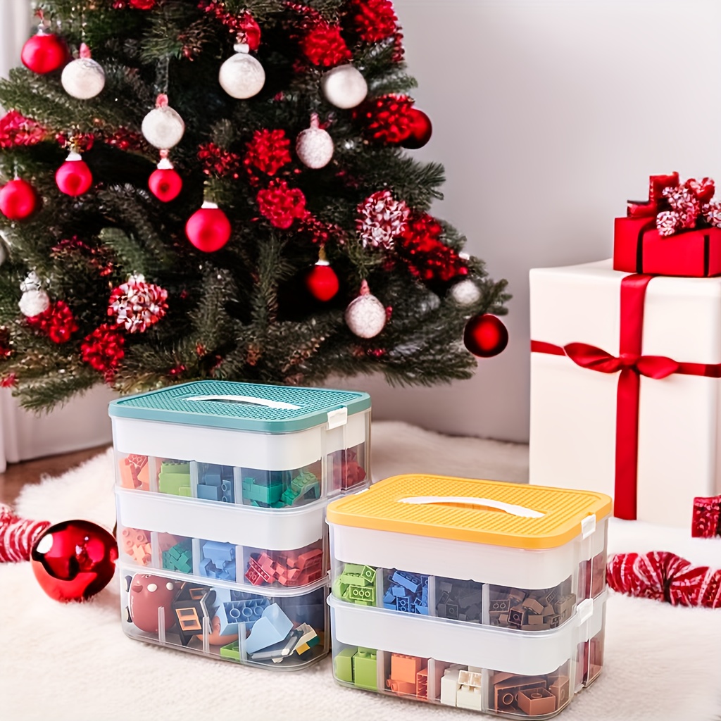 Christmas Ornament Storage Boxes - Temu