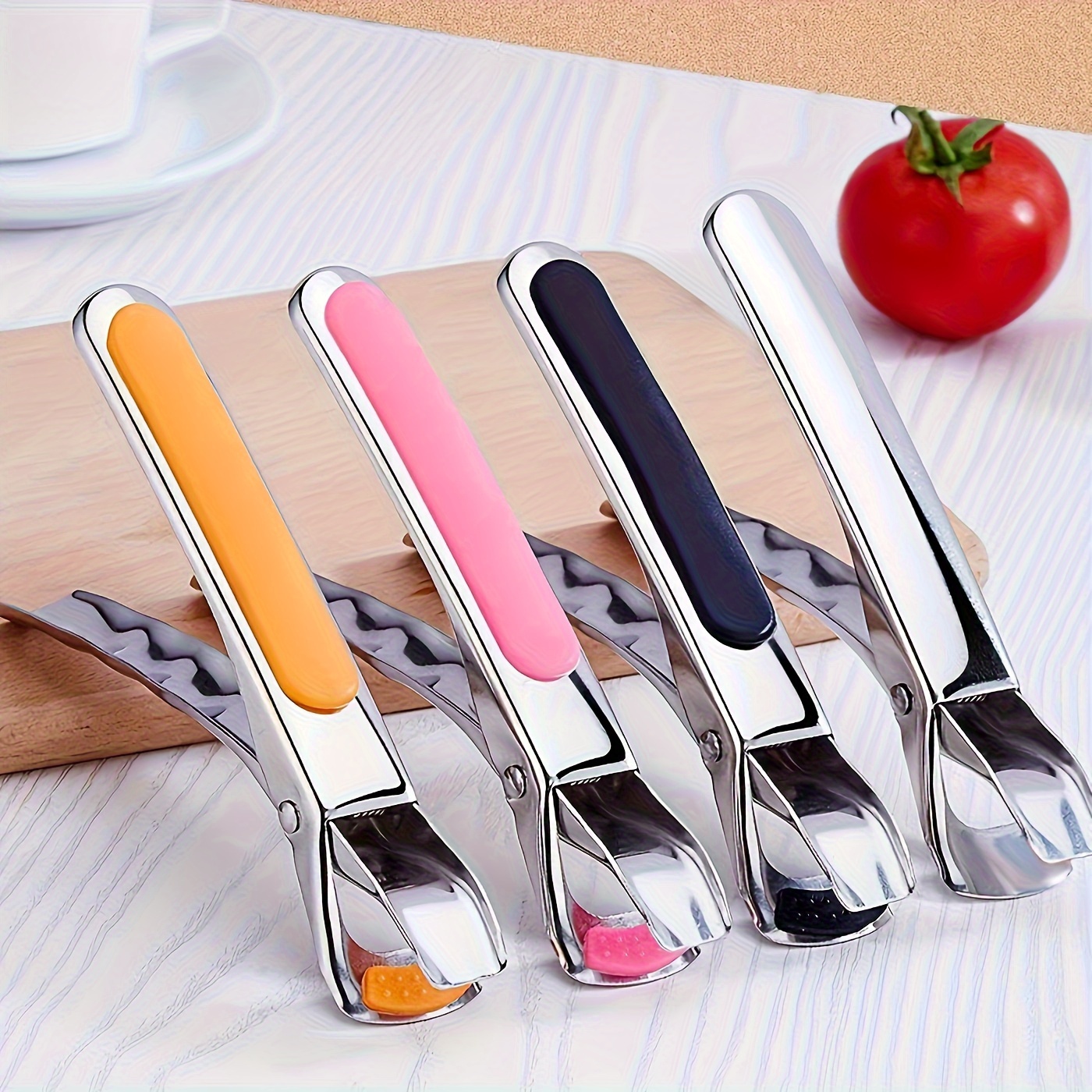 Heat resistant Kitchen Tongs Stainless Steel Silicone - Temu