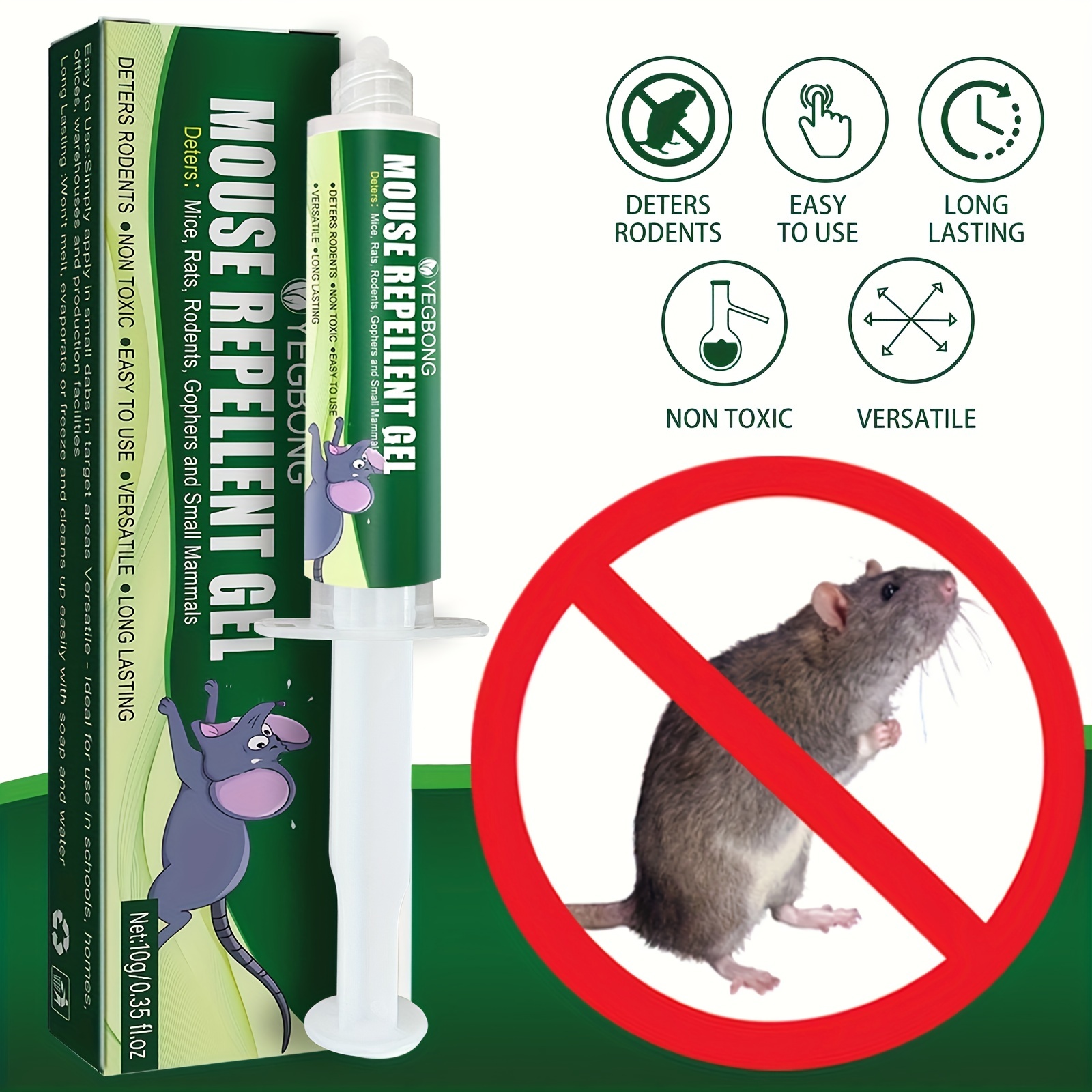 Ultrasonic Rodent Repellent Mouse Traps Indoor For - Temu