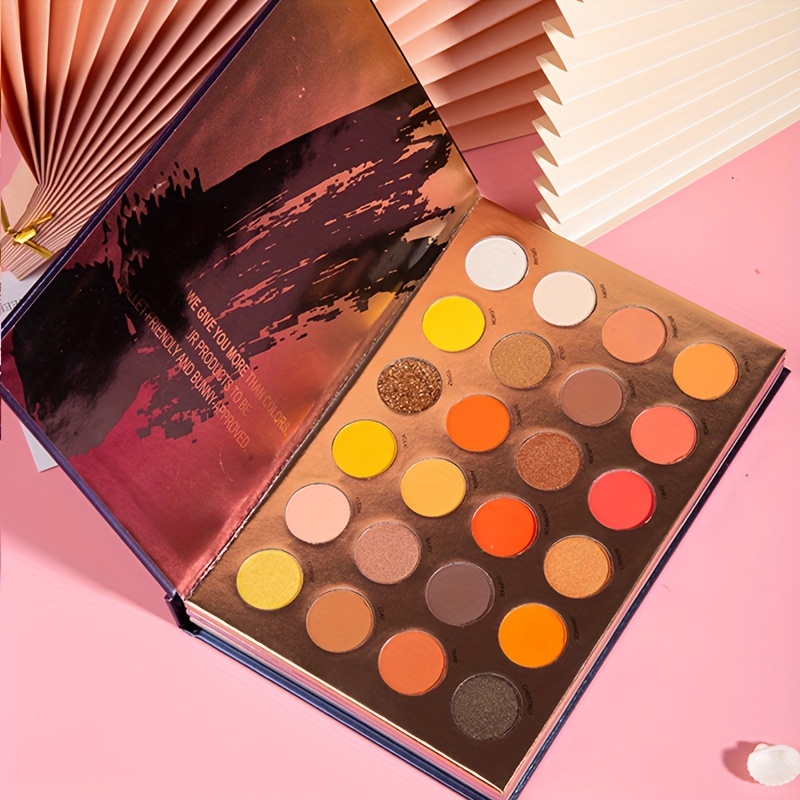 72 Color Eyeshadow Palette Book Style Pearly Matte Glitter Sequin Finish