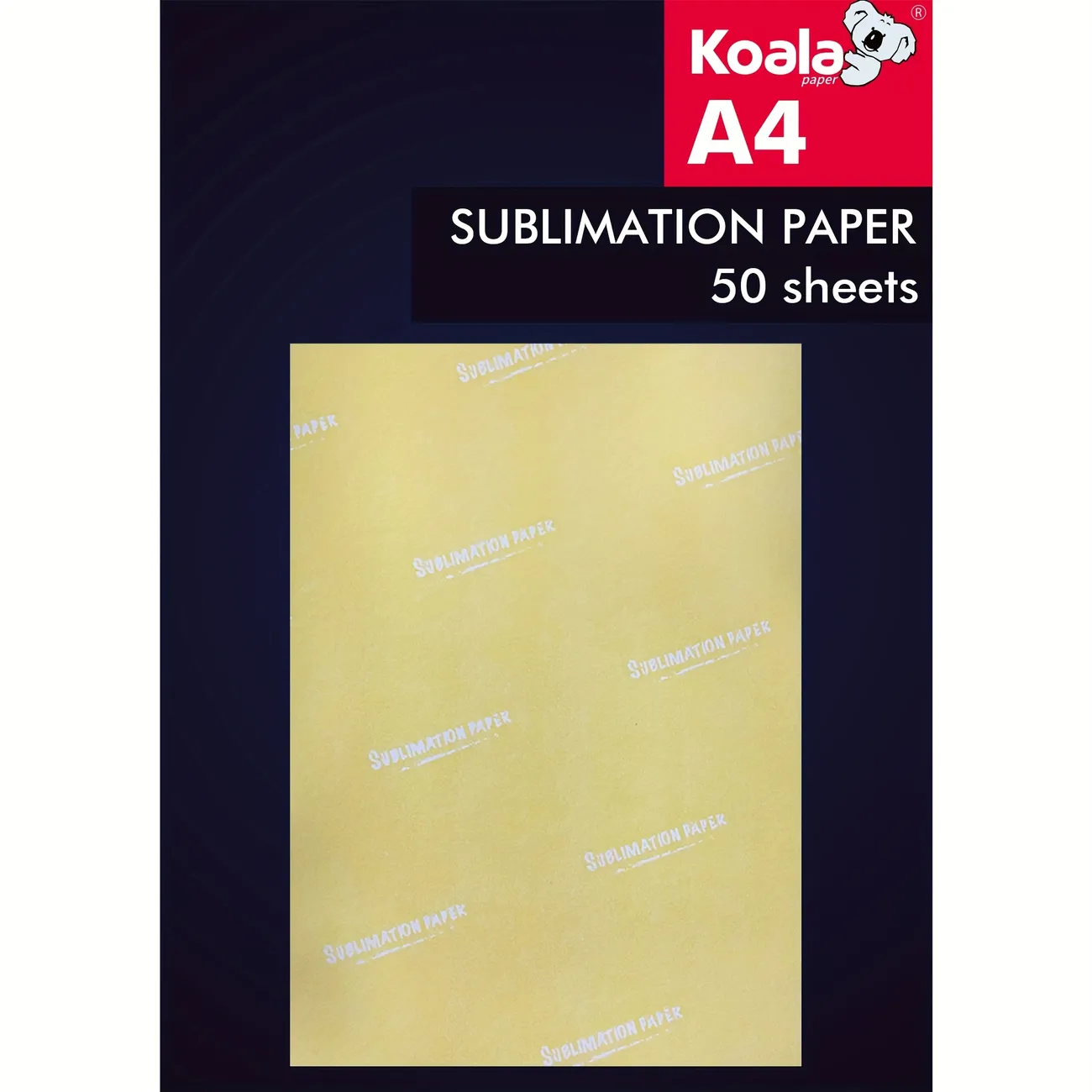 Koala Sublimation Paper A4 Easy To Diy T-shirts, Tumblers, Mugs Only  Compatible With Inkjet Sublimation Printer Sublimation Ink - Temu Bulgaria
