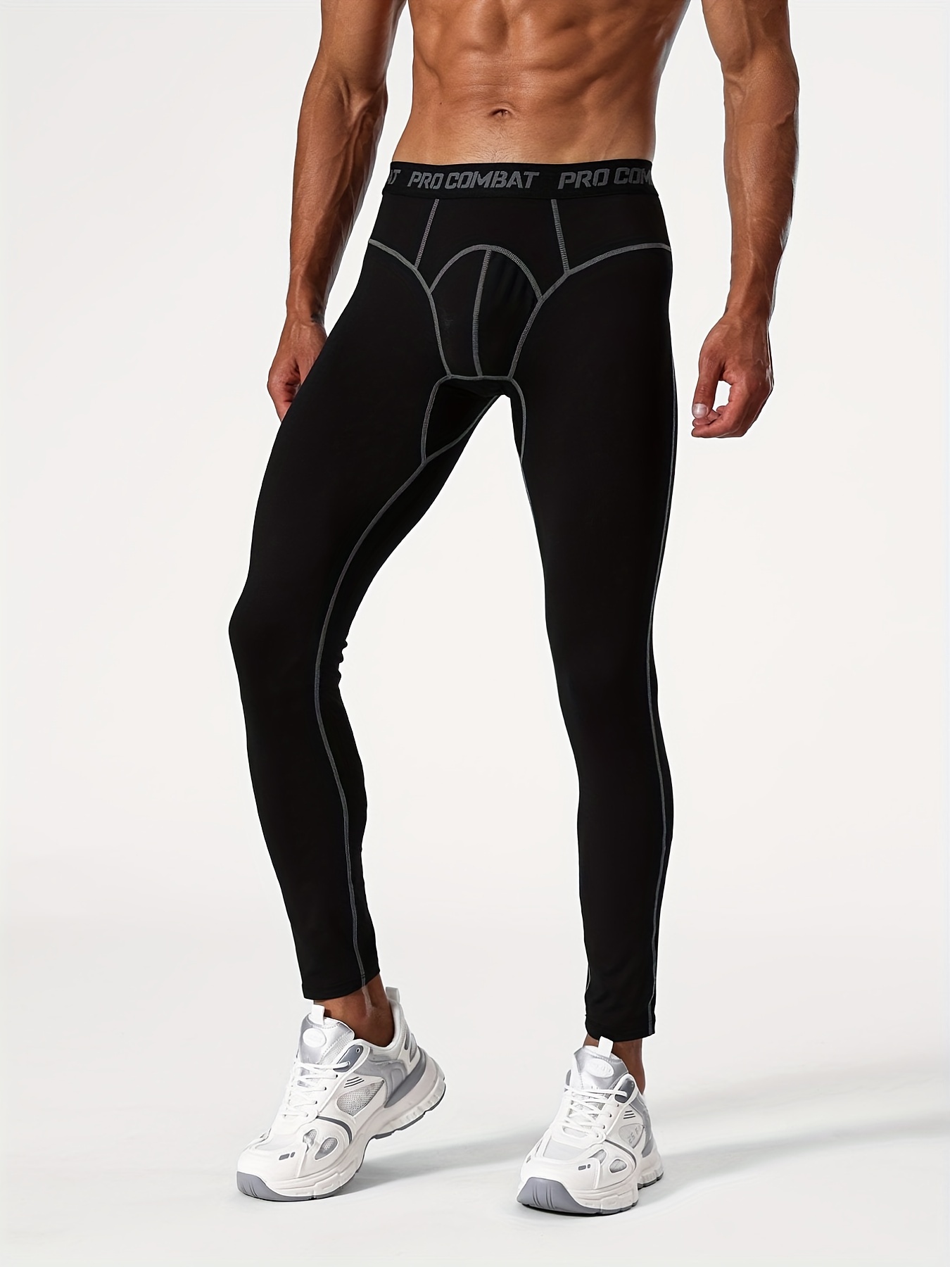 Pro New Compression Pants Men's Fitness Pants Basketball - Temu