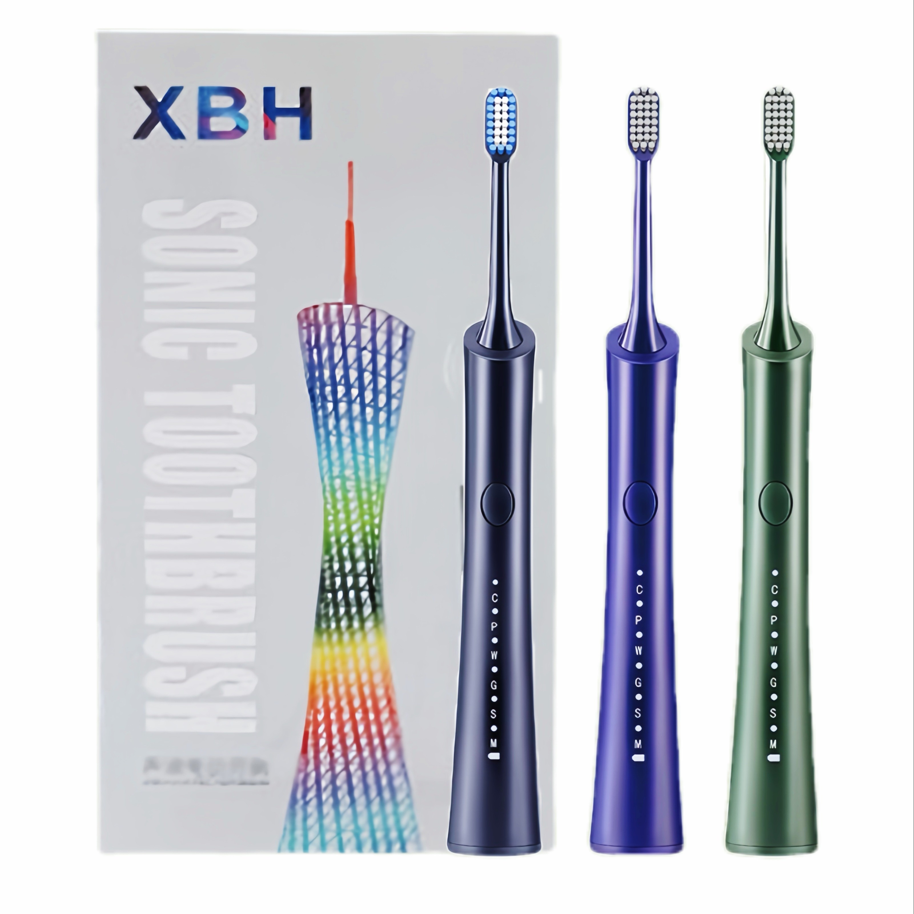 Cepillo de dientes eléctrico Sonic recargable, ideal para adultos y niños,  6 modos opcionales IPX7 USB de carga rápida Cepillo de dientes ultrasónico