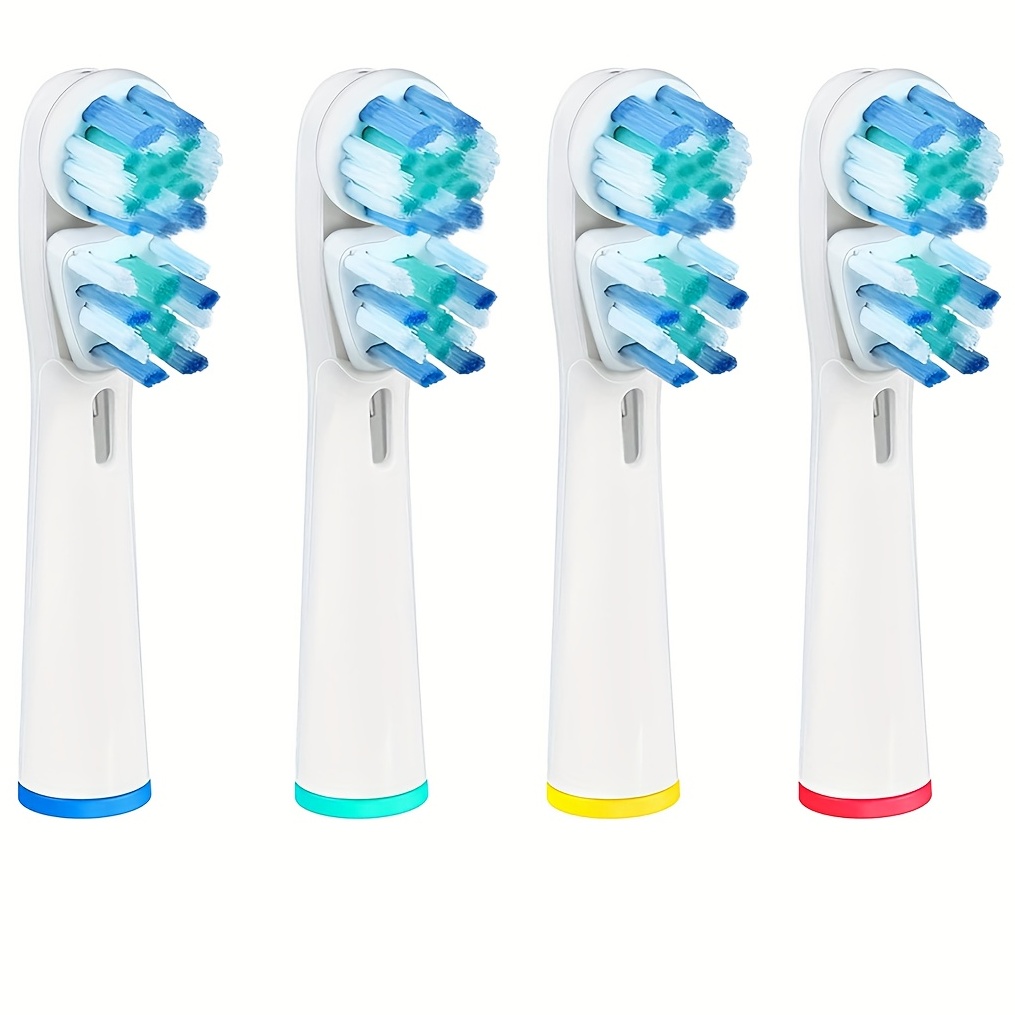  Oral-B Cepillo de dientes eléctrico recargable Pro 1000,  blanco, 4 cabezales de cepillo de repuesto : Salud y Hogar