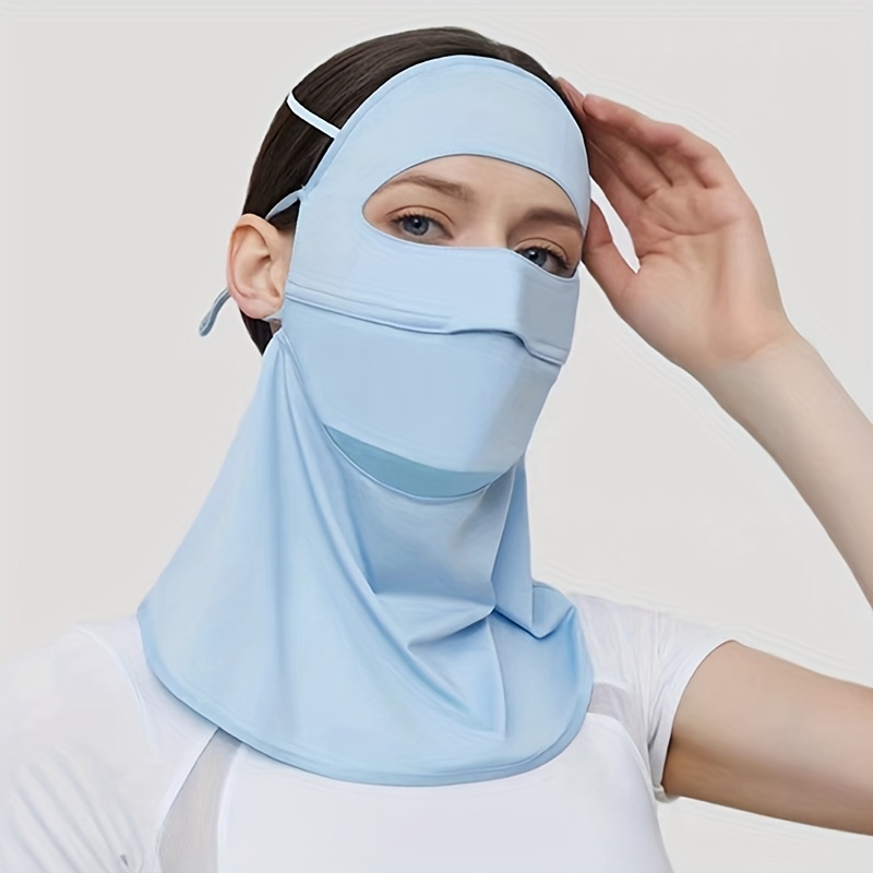 Full Cover Ice Mask Casual Ear Hook Sunproof Neck Gaiter