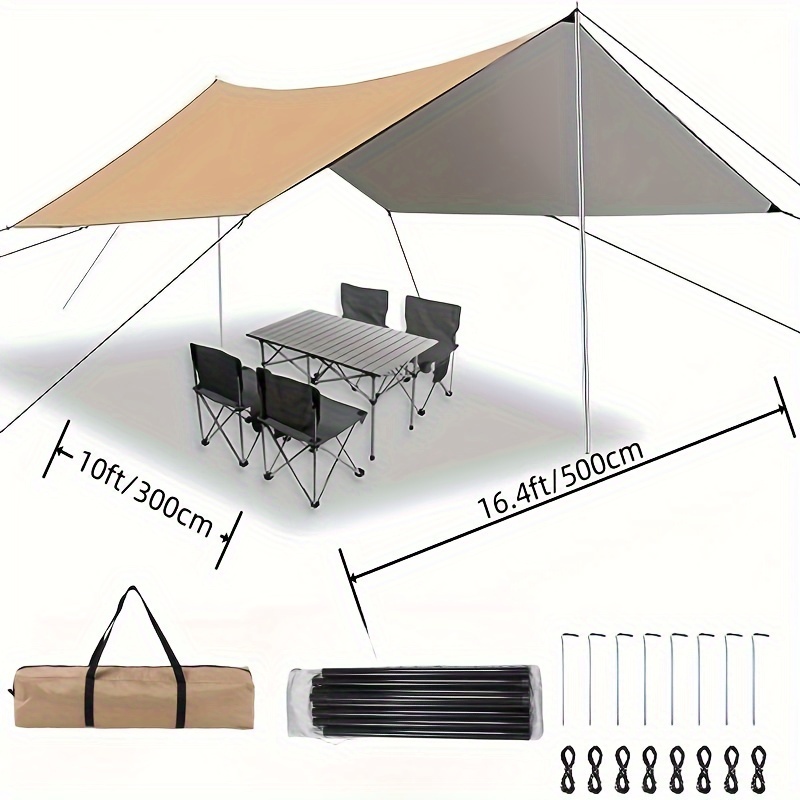 Piquets de tente de camping robustes en acier inoxydable résistant