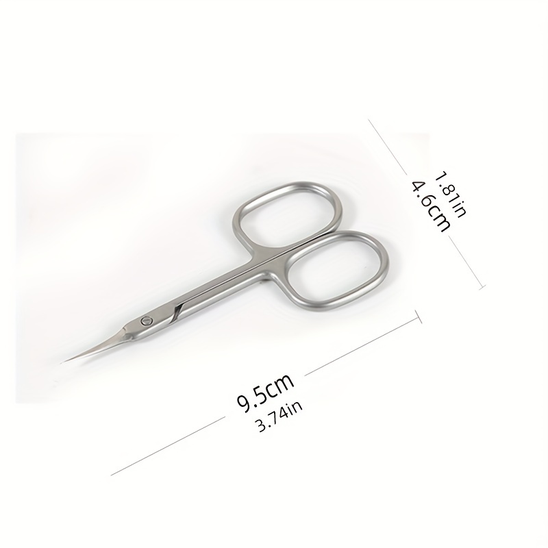 Best Cuticle Nail Curved Scissors Extra Sharp Classic Professional