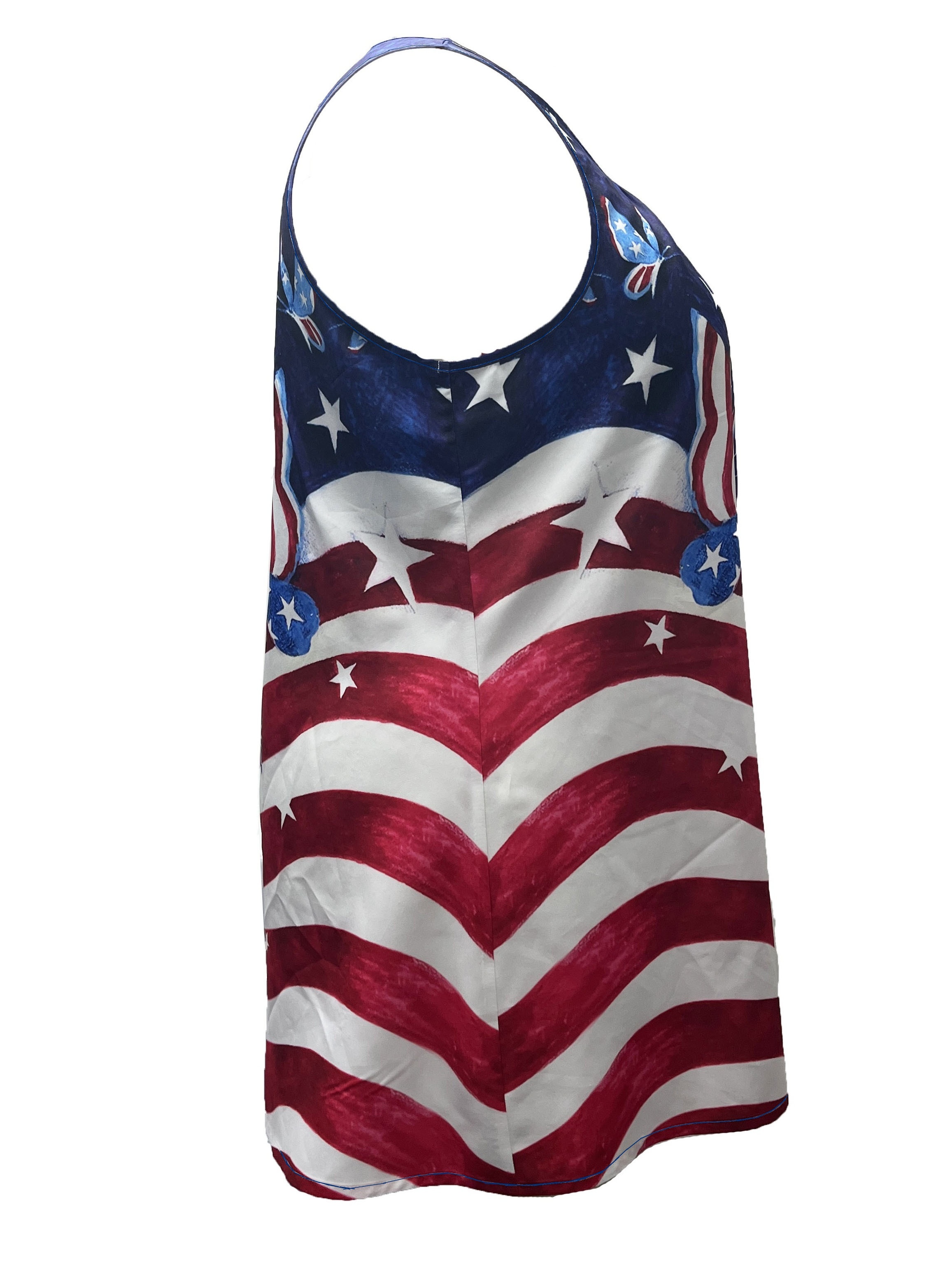 Women's plus size 2024 patriotic tank tops