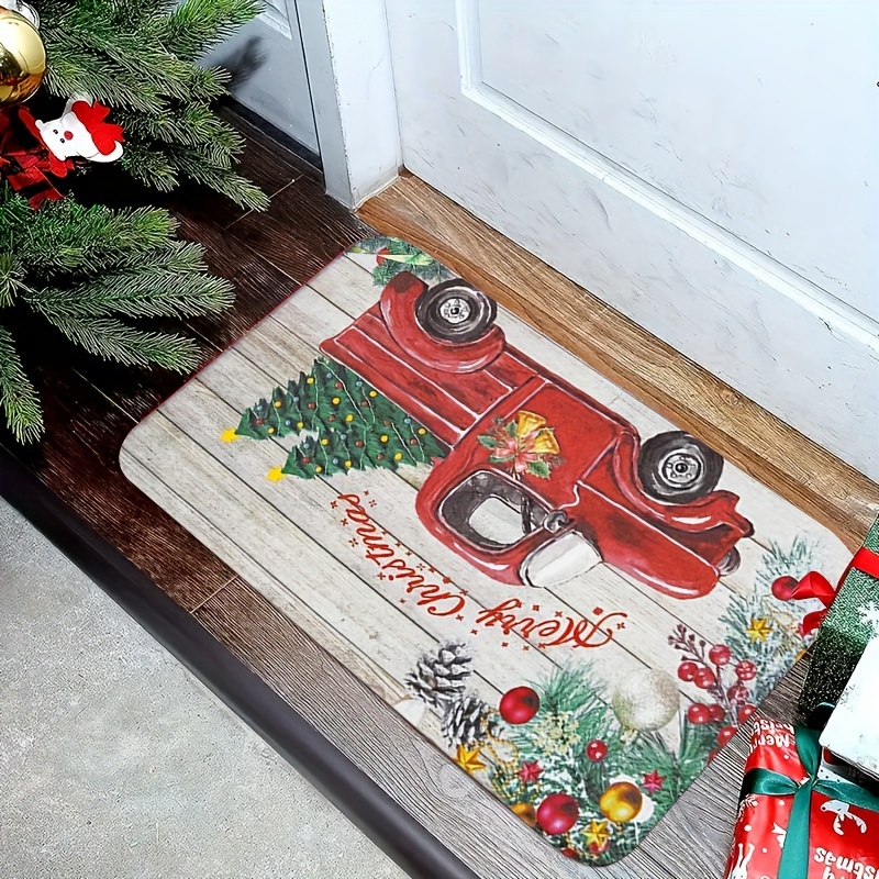 Dish Drying Mat Merry Christmas Absorbent Mat Christmas - Temu