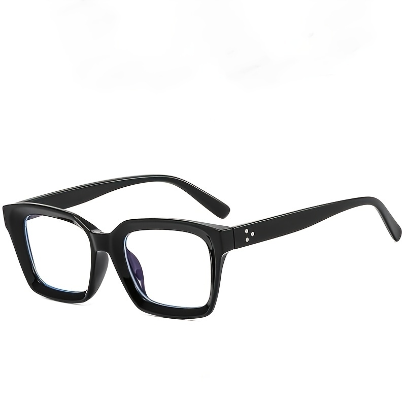 Thick Frame Blue Light Glasses, Thick Square Glass Frames