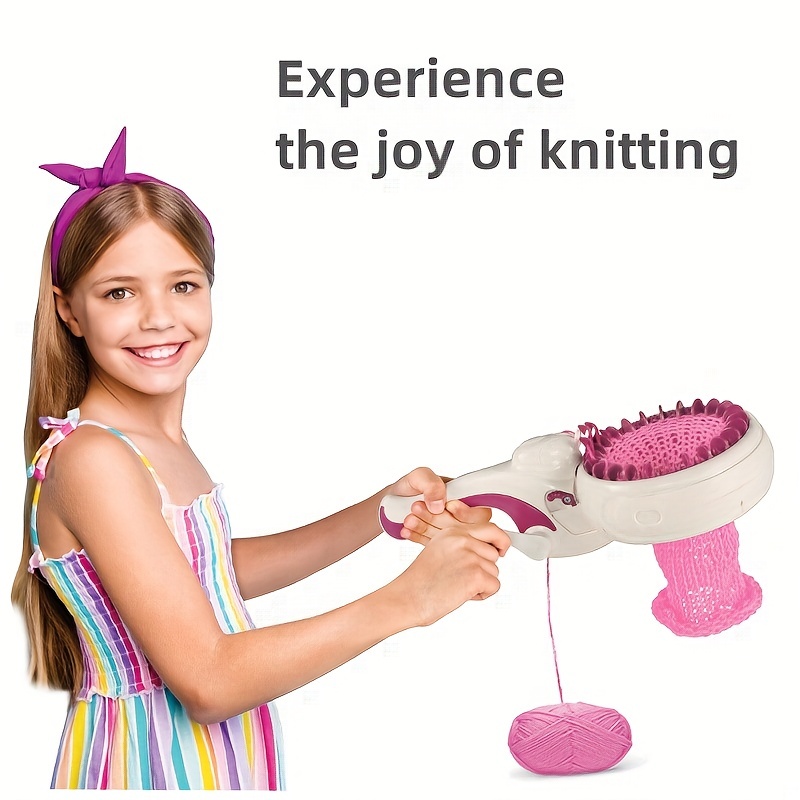 Knitting Machine 48 Needles Smart Weaving Loom Round - Temu