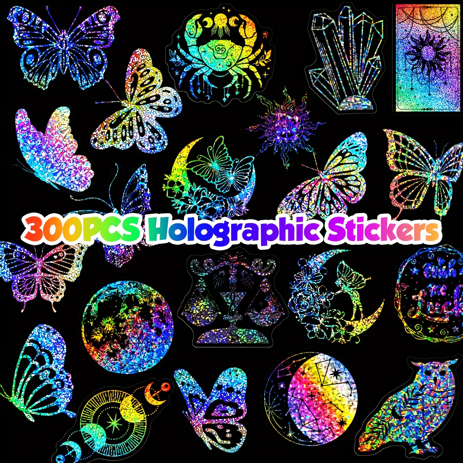 Holographic Stickers - Temu