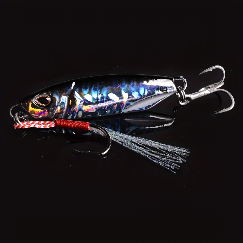 Fishing Jigs Vertical Saltwater Jigs Metal Fishing Spoon Lure Fast Sinking  Jigging Slow Jigging Pitching Artificial Deep Sea Glow Lead Jigs with  Assist Hooks - China Fishing Tackle and Fishing Lure price