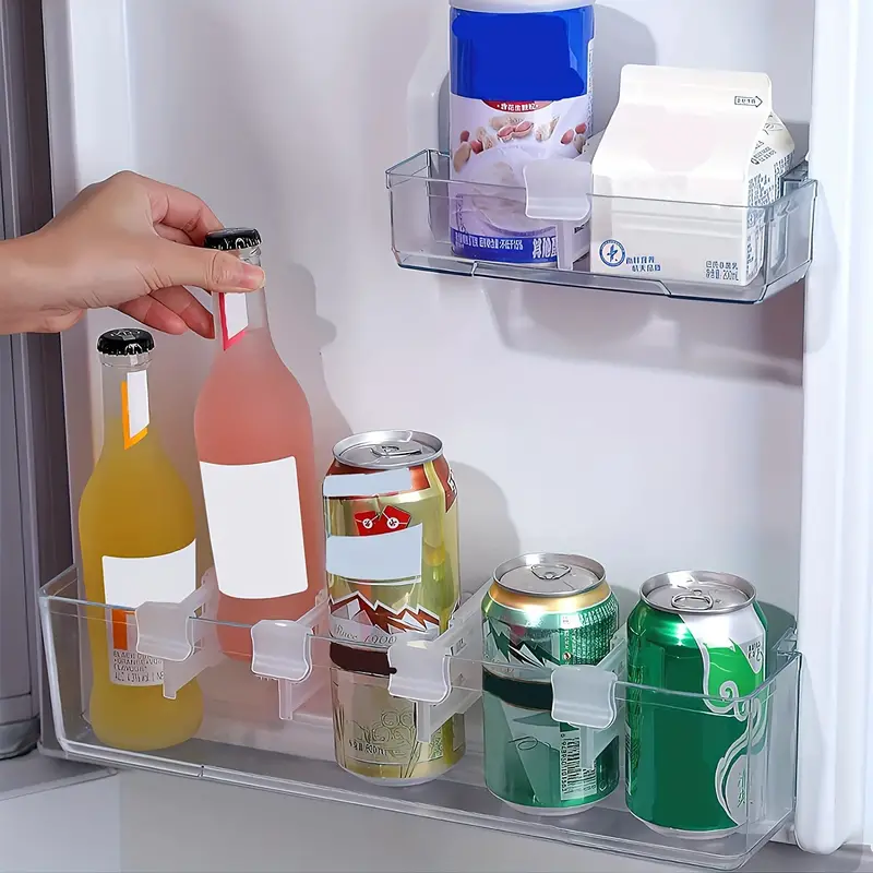 Fridge Divider, Refrigerator Door Organizer, Drawer Adjustable