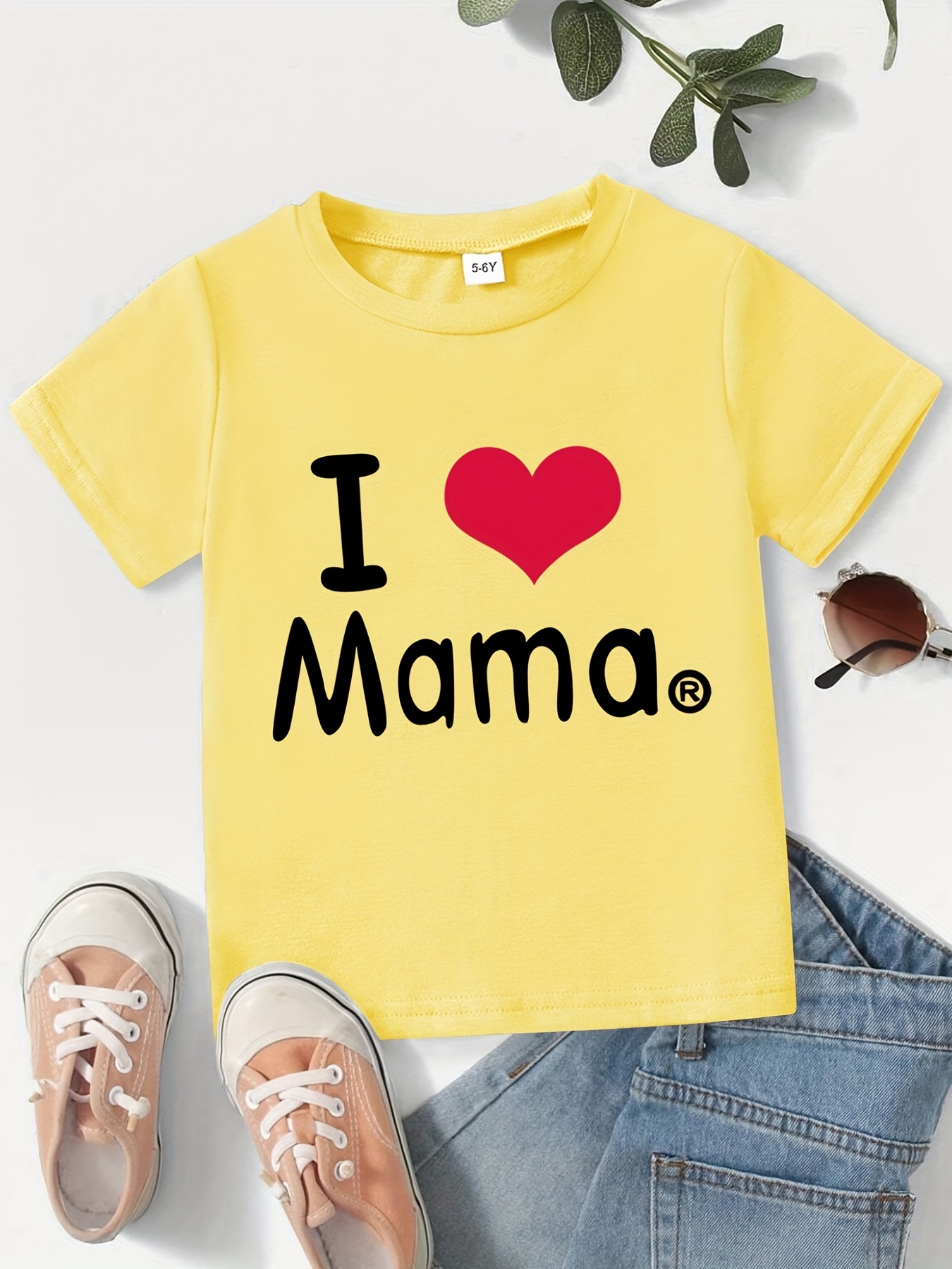 i love mama t shirt baby