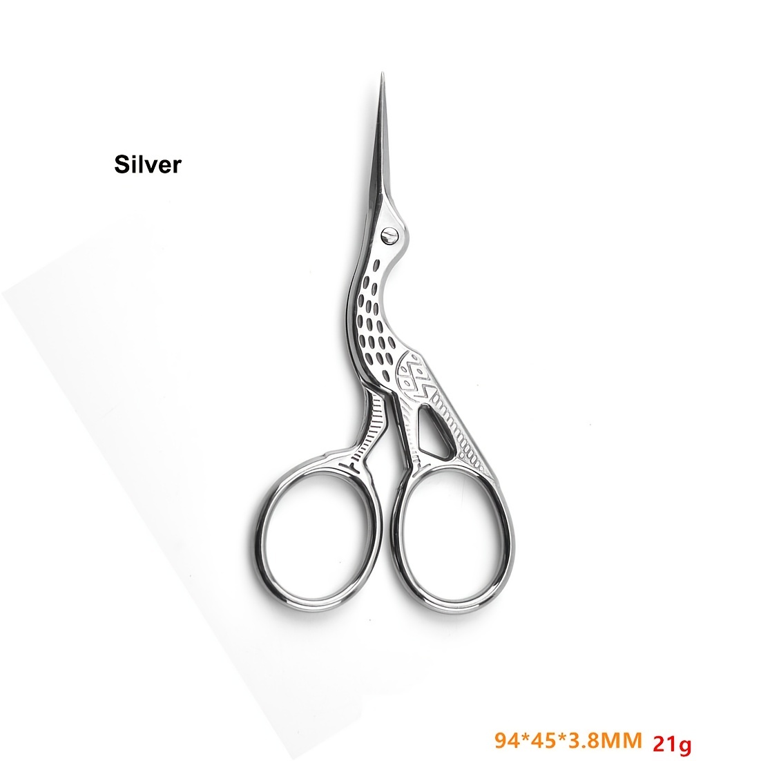 Metal Scissors Golden And Silver 3d Dragon Pattern Metal Cutter 
