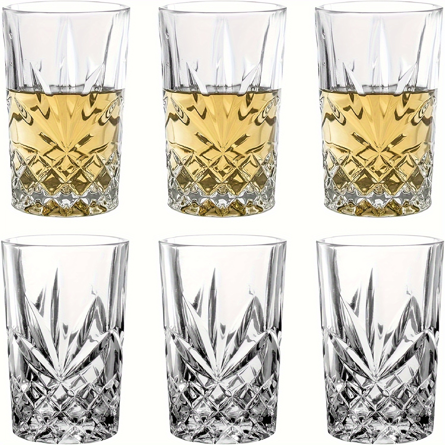 SET 6 BICCHIERI SKYY VODKA - TUMBLER ALTO VETRO