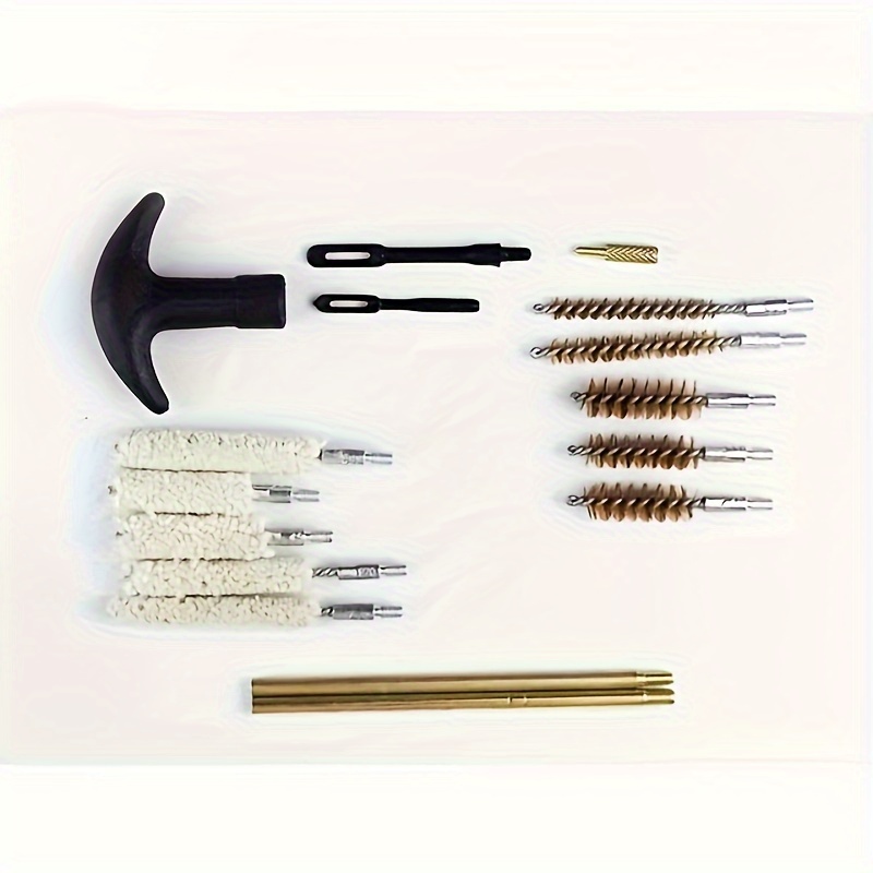 Ensemble de brosses universelles à double extrémité en laiton, acier et  nylon, pour fusil de chasse, 3 pièces - AliExpress