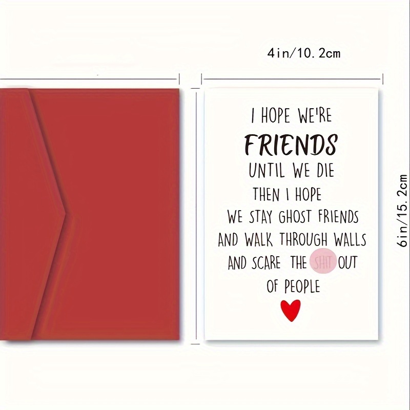 Gift To Humanity Friendship Card By Em & Friends