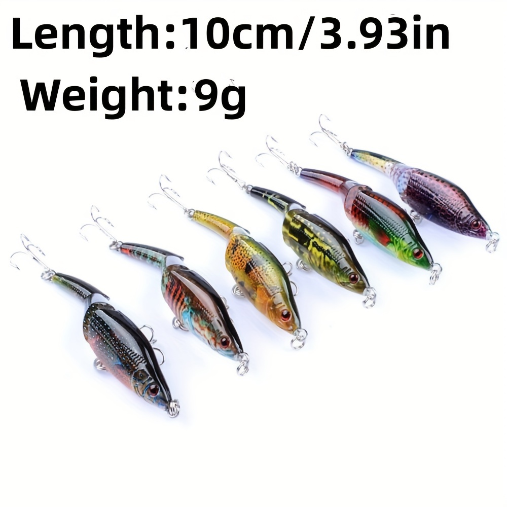 Lot 17x Top Water Bass Fishing Lures Minnow Trout Bait Pike Crandbait  10cm/13.6g