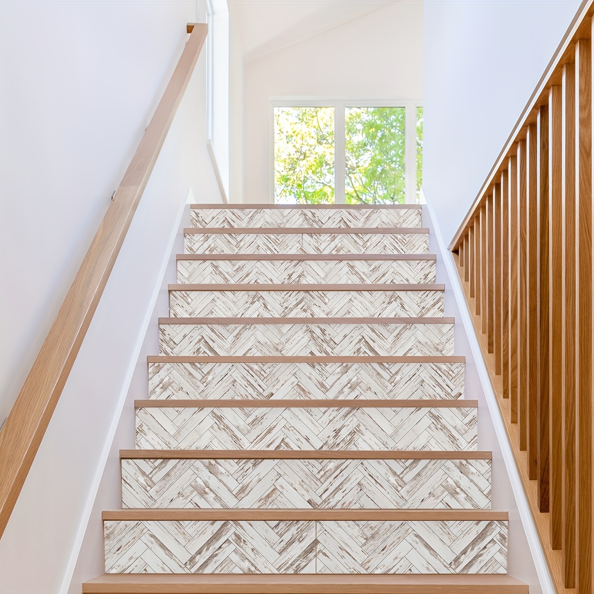 20 escaleras con alfombras actuales y llenas de estilo - Vintage & Chic.  Pequeñas historias de decoración