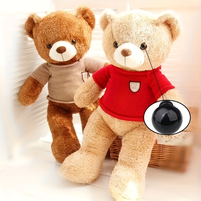 Cute Safety Eyes 5 Sizes Craft Eyes Each black Stuffed - Temu Germany