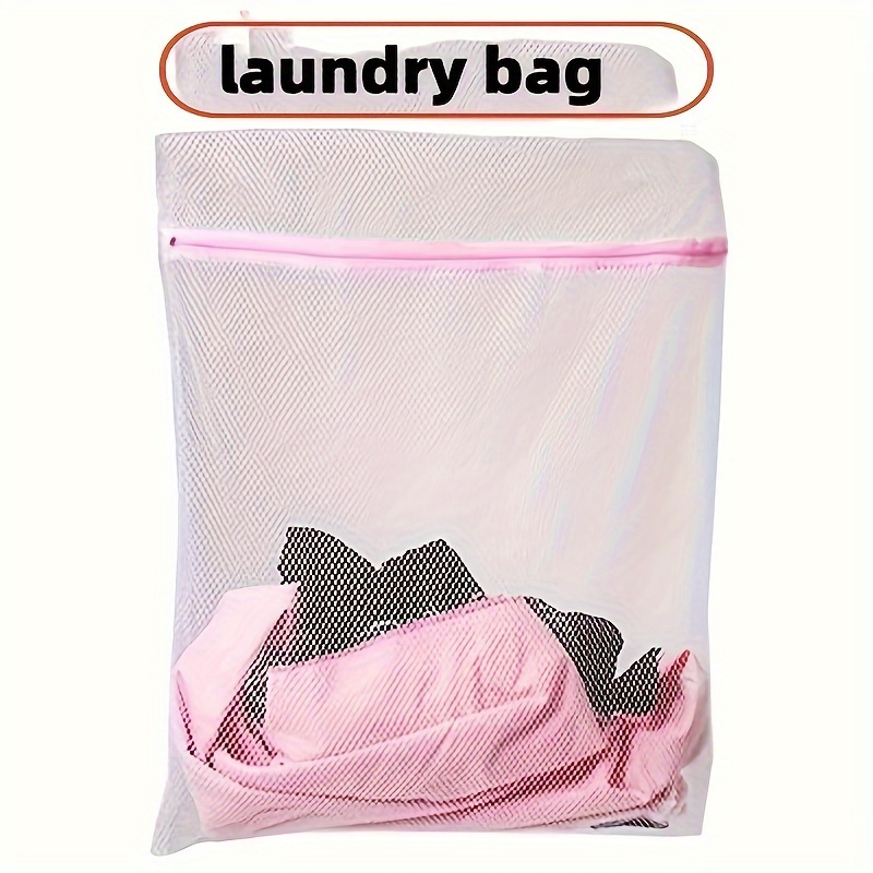 1pc Clothes Storage With Lingerie Bag Mesh Laundry Bags For Delicates, Lingerie  Wash Bag, Anti-deformation Bra Washing Bag, Anti-winding Washing Machine  Special Protection Bag, Machine Washable Underwear Cleaning Bag