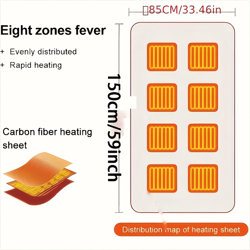 Low Voltage Wearable Electric Blanket Heated Shawl Cordless - Temu