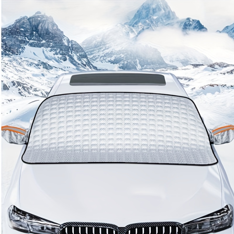 Car Magnetic Windproof Uv Light Snow Dust Cover Winter - Temu Austria
