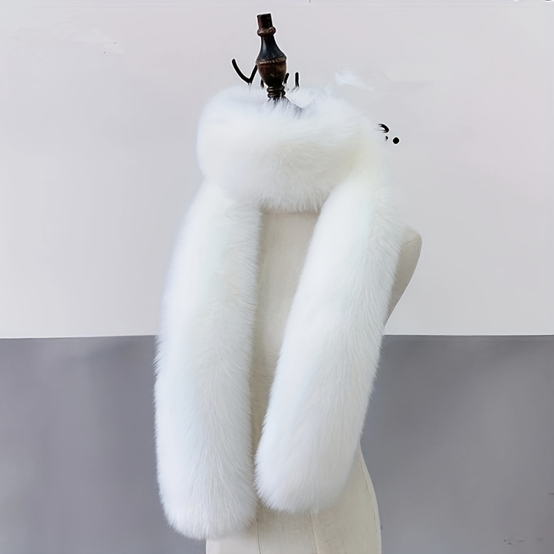 White Fox Fur Stole