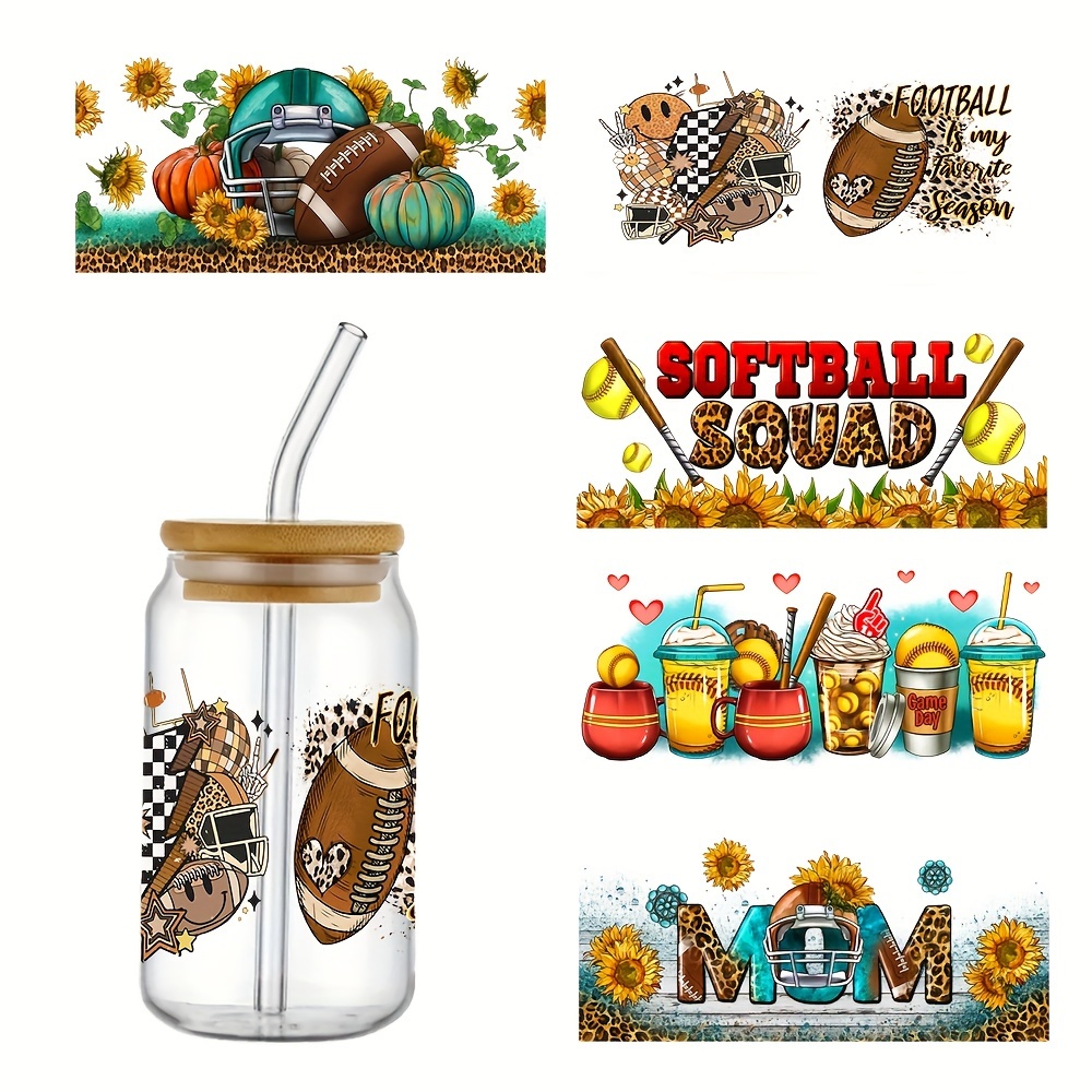 Football Fall Sticker