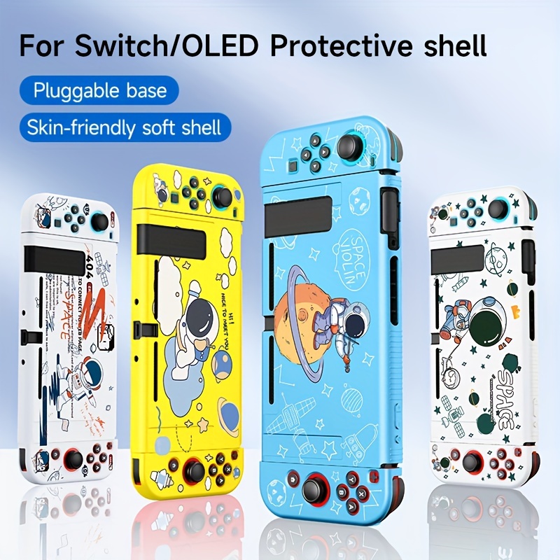 Custodia per Nintendo Switch e Switch OLED, Cover Custodia di Trasporto  Protettive per Console Nintendo Switch , Custodia con 10 Cartucce di Gioco  e altri Accessori per Switch OLED : : Videogiochi